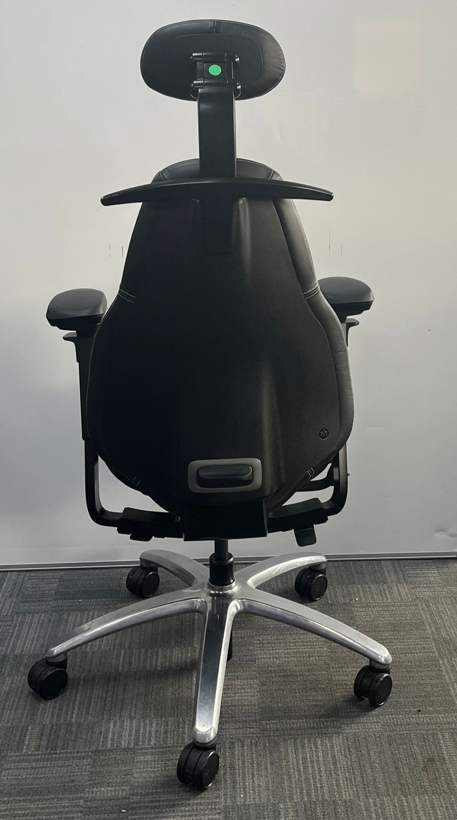 RH Mereo 220 High Back Ergonomic Leather Office Chair (used)