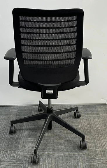 Senator Fuse Mesh Back Operators Armchair Black (used)