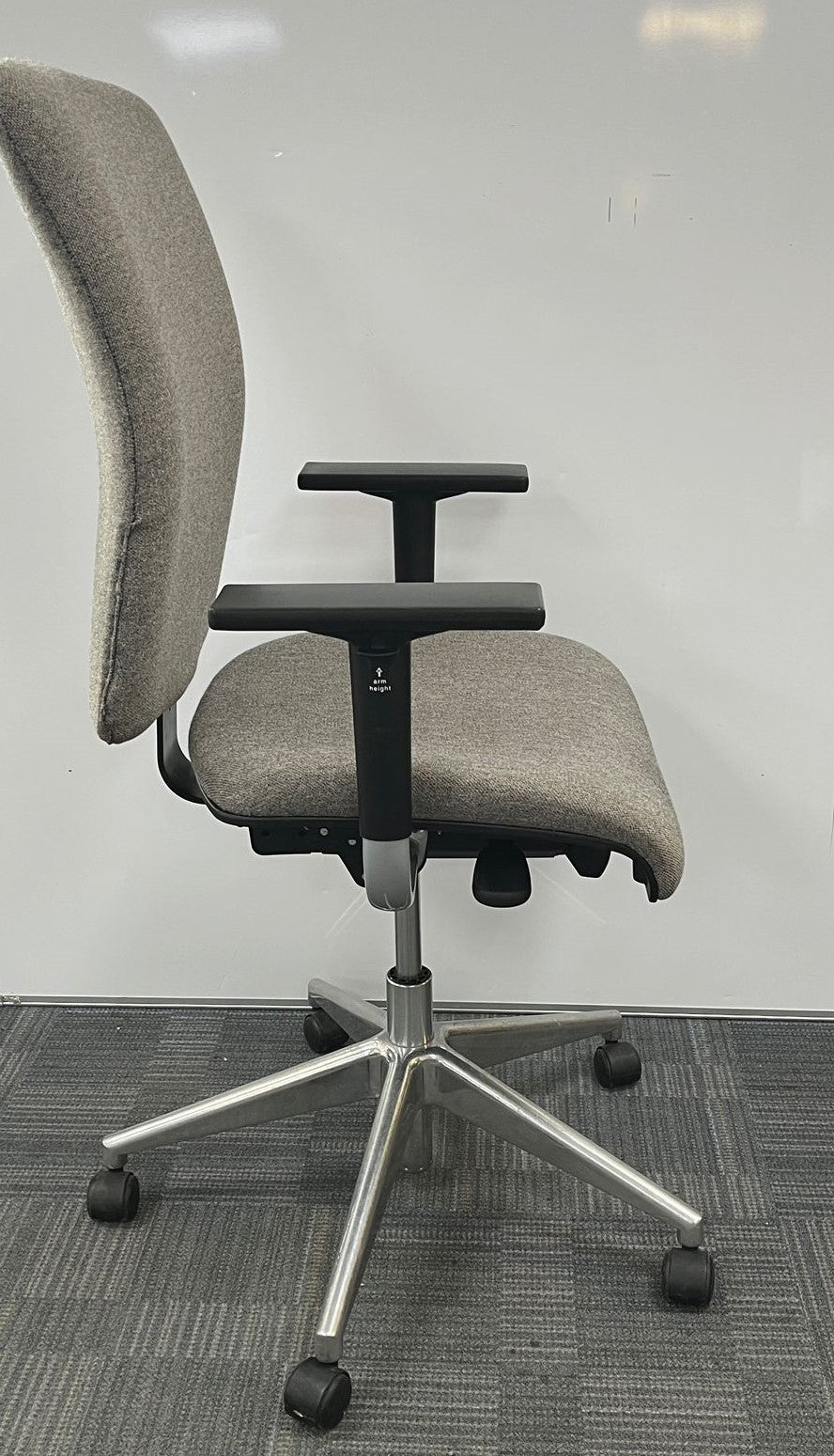 Orangebox Go High Back Operators Armchair Grey (used)