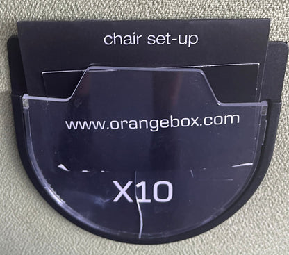 Orangebox X10 High Back Operators Armchair Lime Green (used)