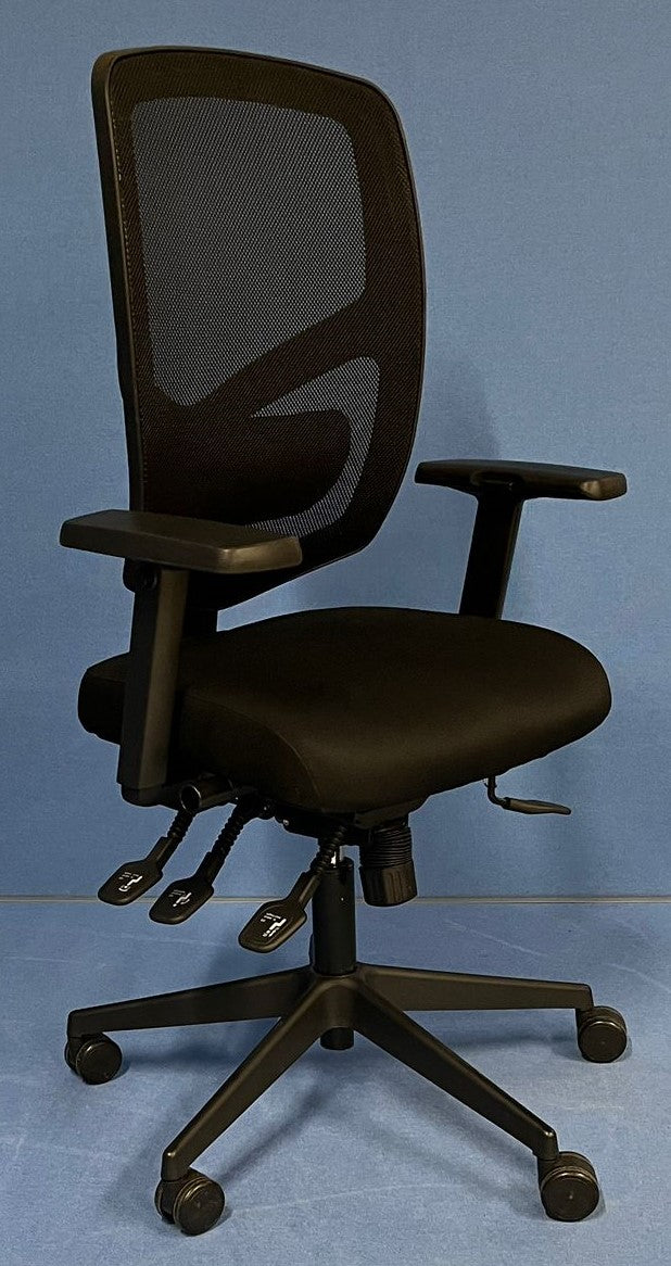 Posturite Positiv ME500 Mesh Back Task Armchair Black (used)