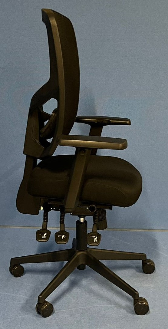 Posturite Positiv ME500 Mesh Back Task Armchair Black (used)