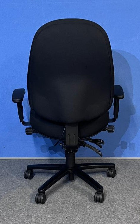 Grande G+6 High Back Heavy Duty Ergonomic Office Chair Black (used)