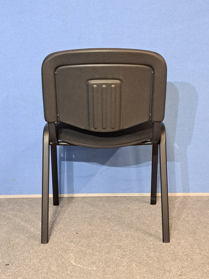 Visitor / Meeting Chair Black on a Black Frame (used)