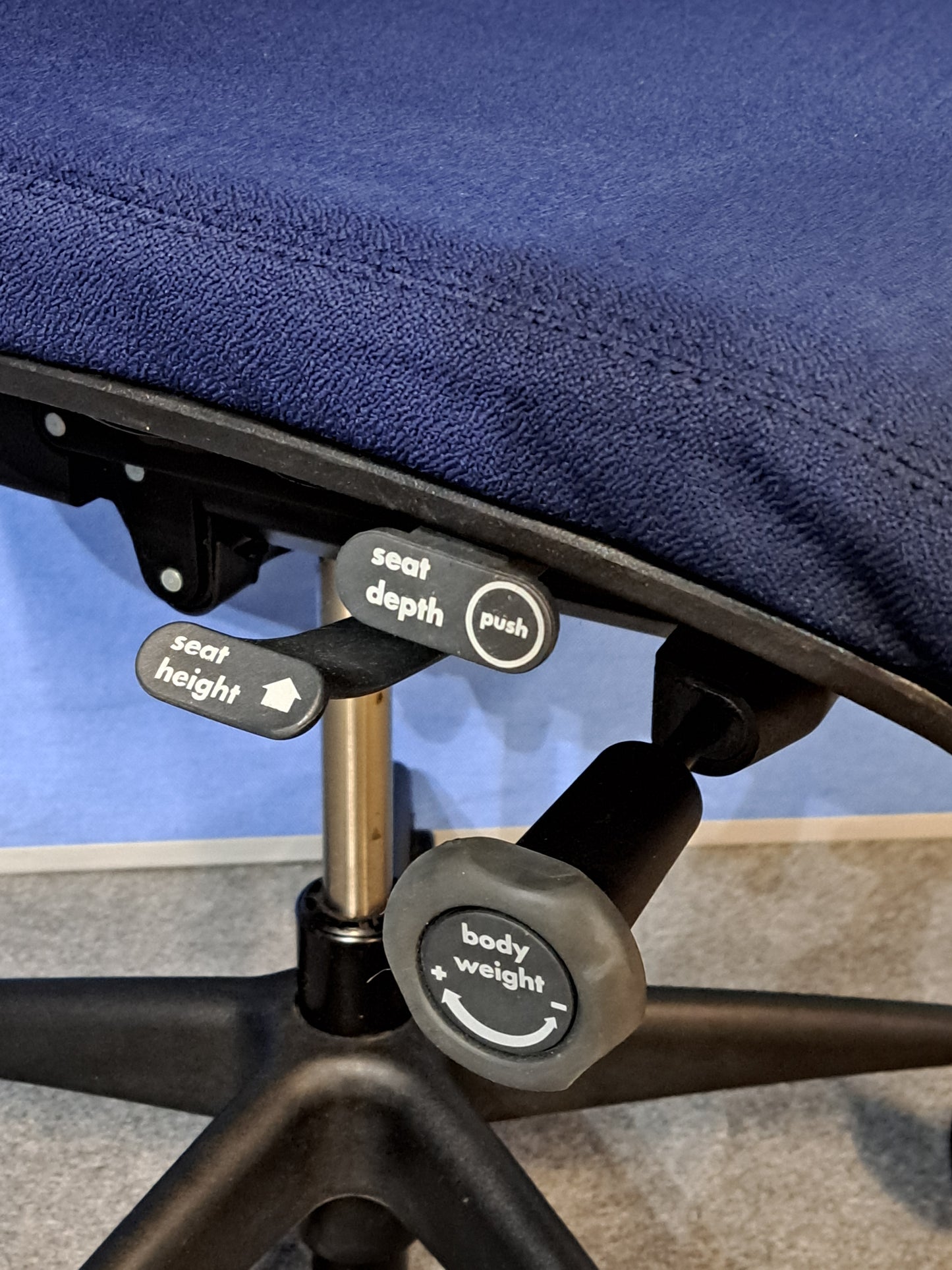 Boss Design Key Task Medium Chair Blue (used)