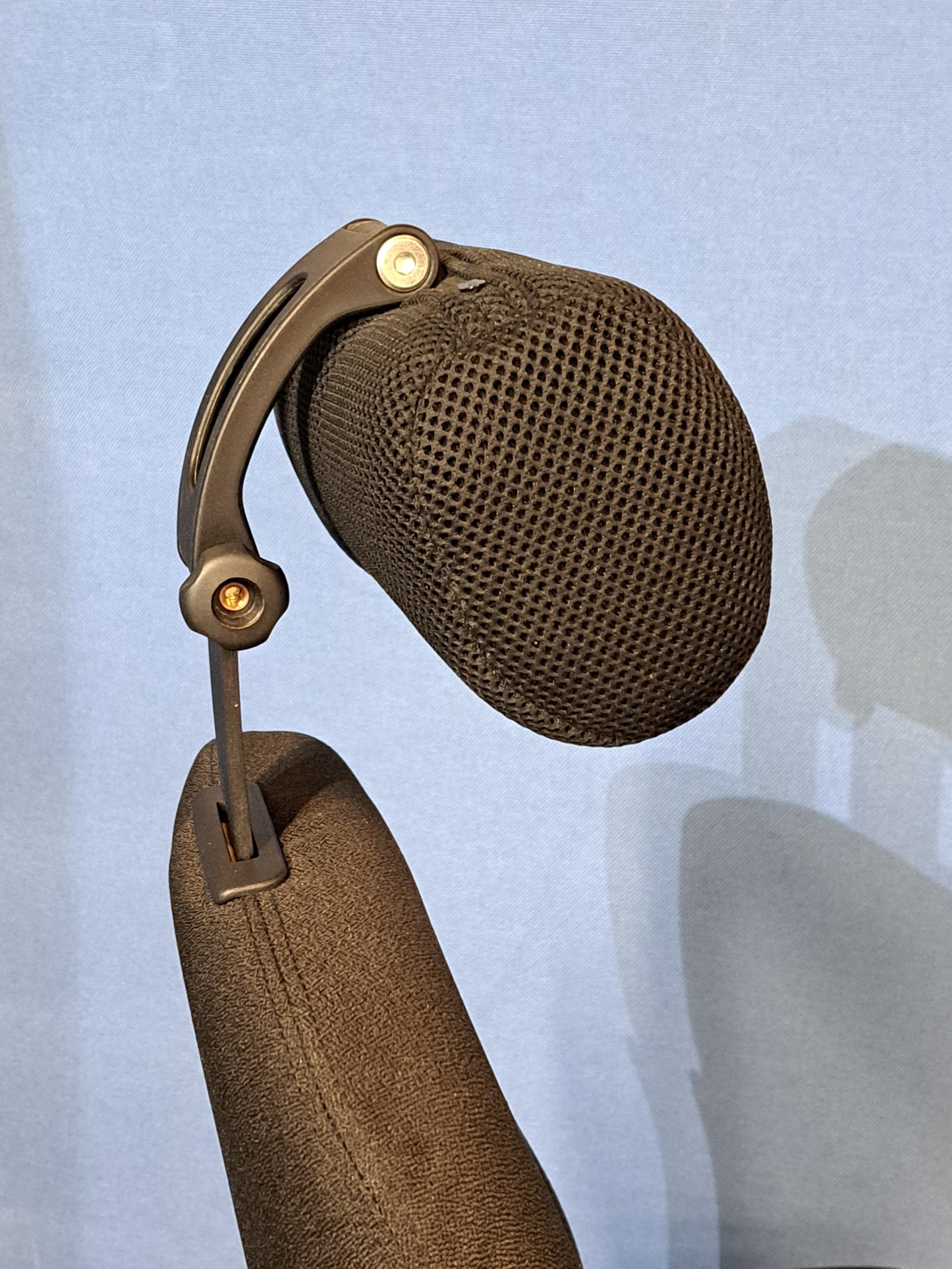 Orangebox Flo Mid Back Task Armchair with Headrest Black (used)