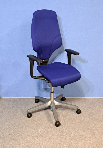 Giroflex G64 High Back Operators Armchair BLue(used)