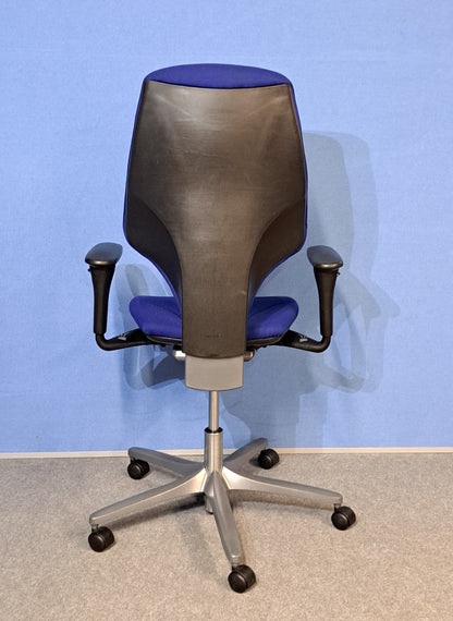 Giroflex G64 High Back Operators Armchair BLue(used)