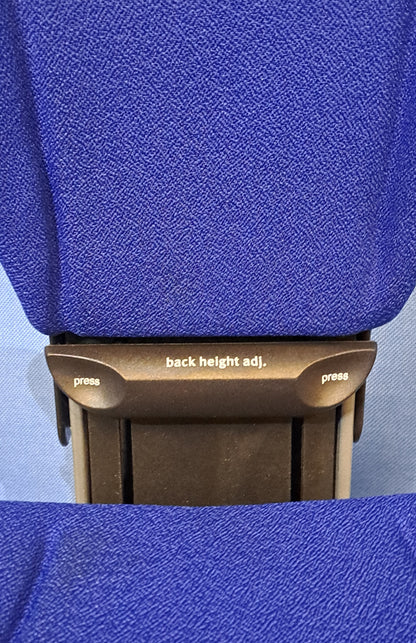 Giroflex G64 High Back Operators Armchair BLue(used)