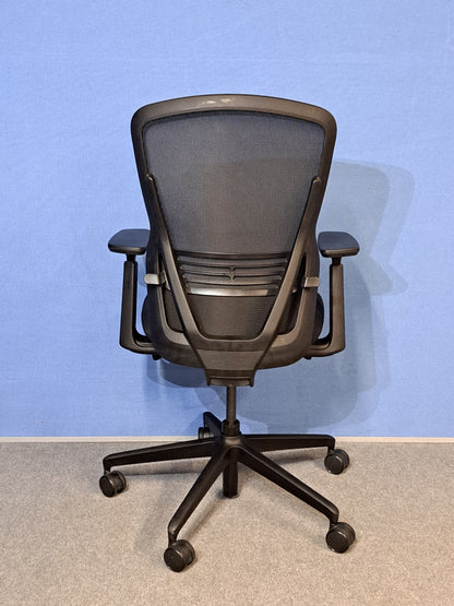 *SALE* Senator Ousby Task Armchair Black (used)