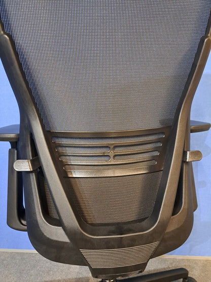 *SALE* Senator Ousby Task Armchair Black (used)