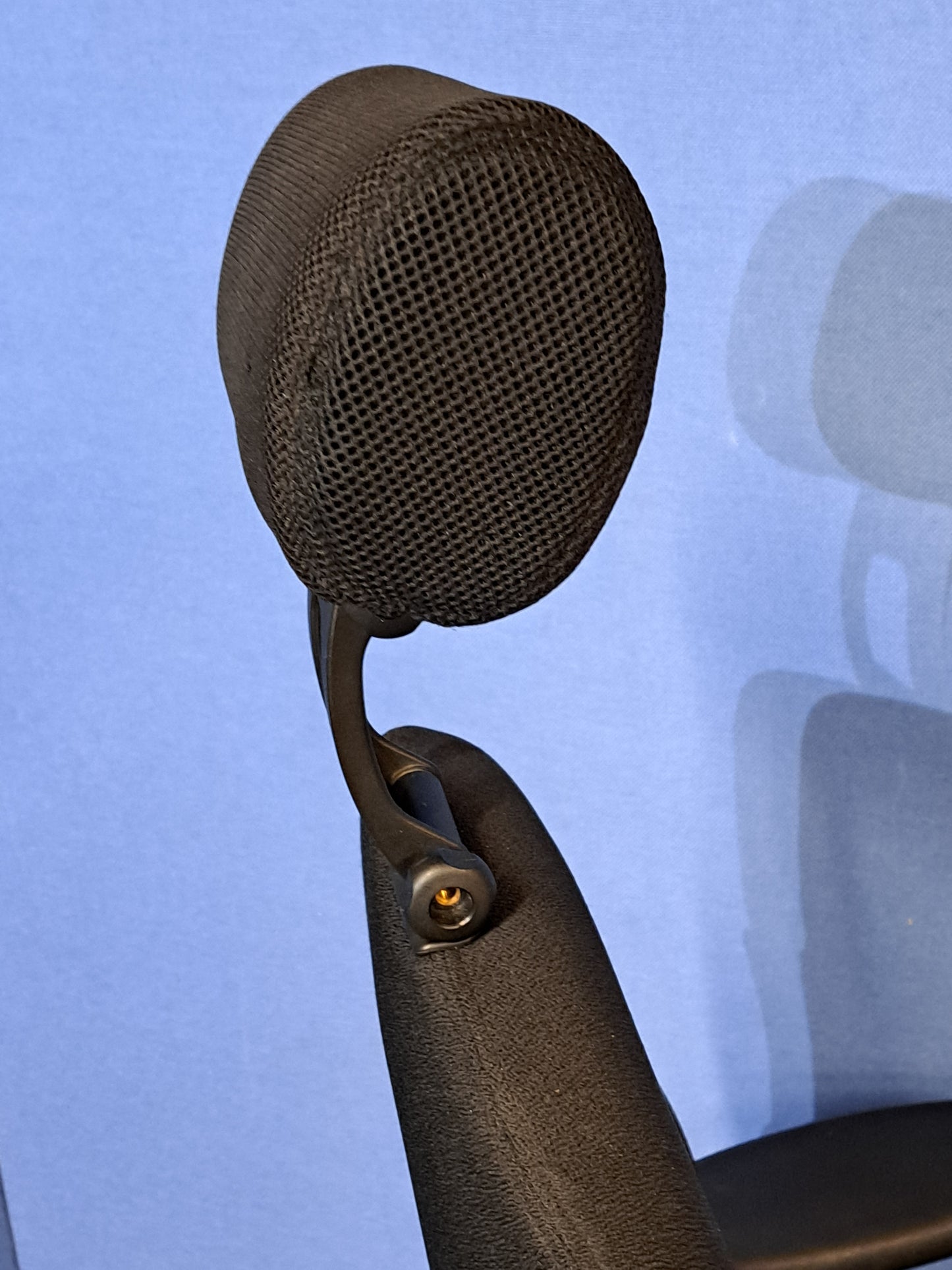 Orangebox Flo Mid Back Task Armchair with Headrest Black (used)