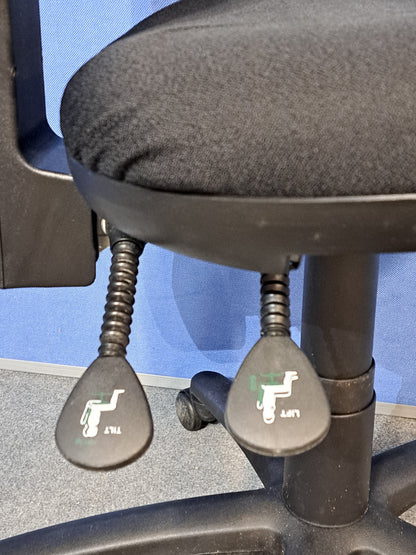 *SALE* Summit High Back Operators Chair Black (used)