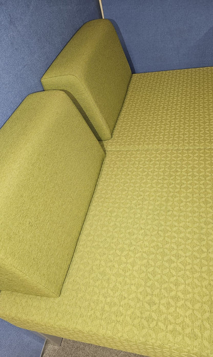 Set of 2 Ballara 2 Seater Sofas with Open Back (used)