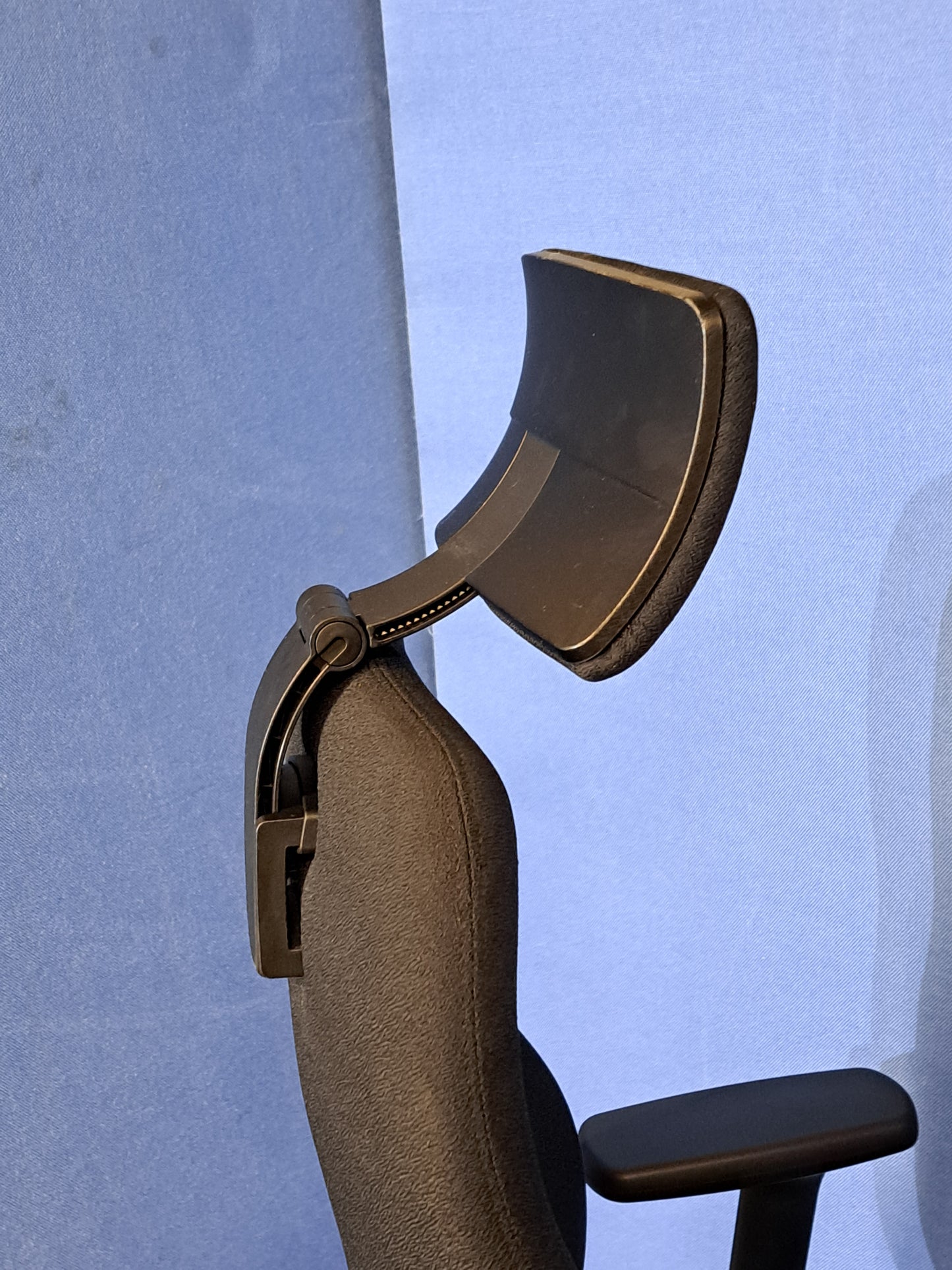 SALE Orangebox Spira Plus High Back Armchair inc Headrest Black (used)