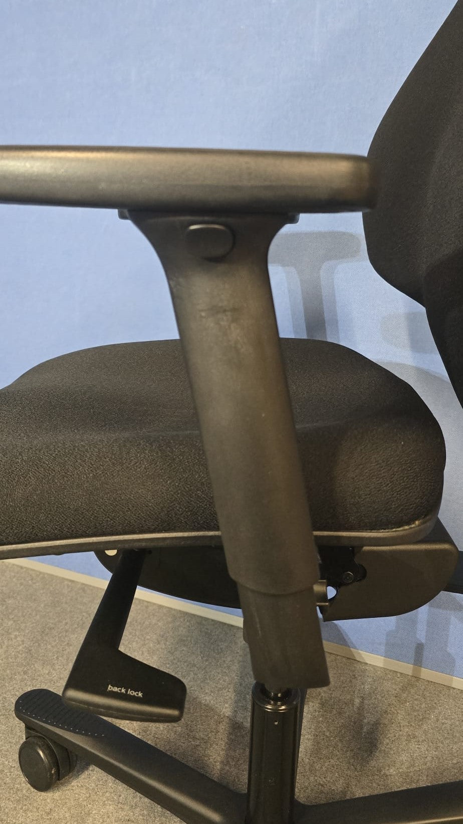 SALE Orangebox Spira Plus High Back Armchair Black (used)