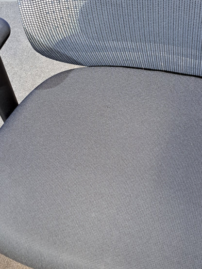 Orangebox Do Mesh Back Operator Armchair - Grey/White *SMALL HOLE IN SEAT* (Used)
