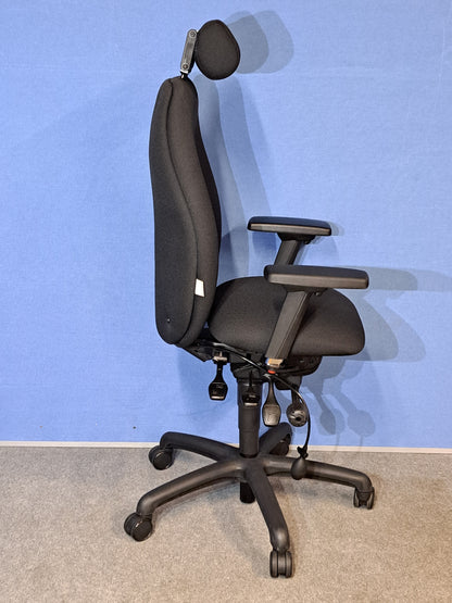 Adapt by Ergochair High Back Operators Armchair with Headrest (used)