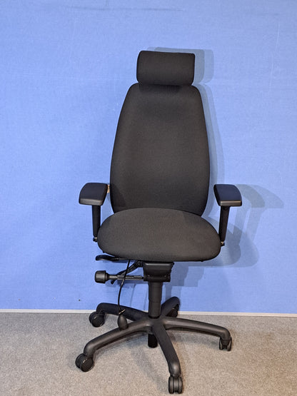Adapt by Ergochair High Back Operators Armchair with Headrest (used)