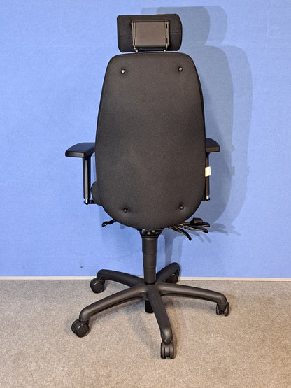 Adapt by Ergochair High Back Operators Armchair with Headrest (used)