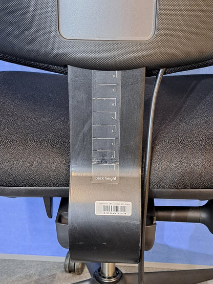SALE Orangebox Flo Mid Back Task Chair with Coccyx Seat inc Headrest - Black (Used)