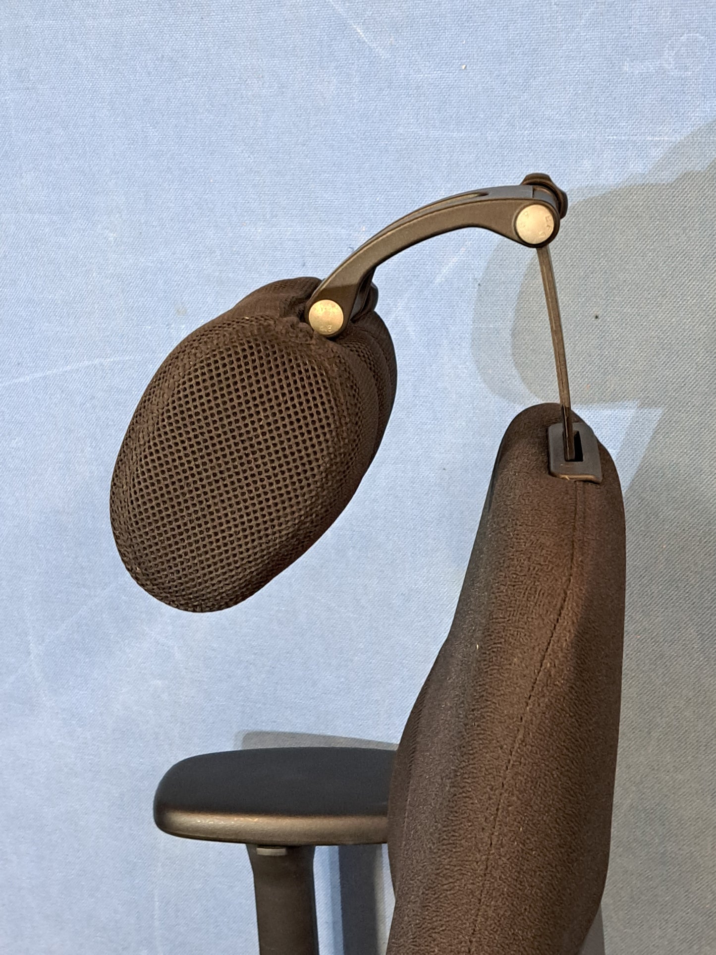 SALE Orangebox Flo Mid Back Task Chair with Coccyx Seat inc Headrest - Black (Used)