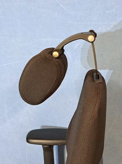 SALE Orangebox Flo Mid Back Task Chair with Coccyx Seat inc Headrest - Black (Used)