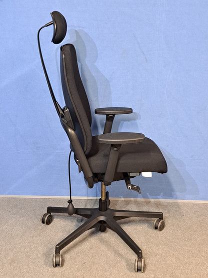 Rohde Grahl Nowy Styl Xenium Basic Office Armchair inc Headrest Black (used)