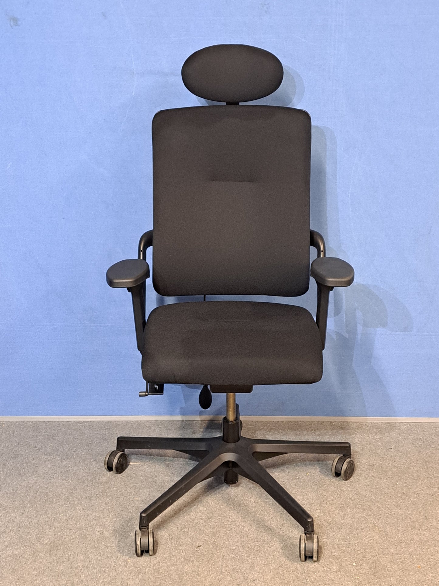 Rohde Grahl Nowy Styl Xenium Basic Office Armchair inc Headrest Black (used)