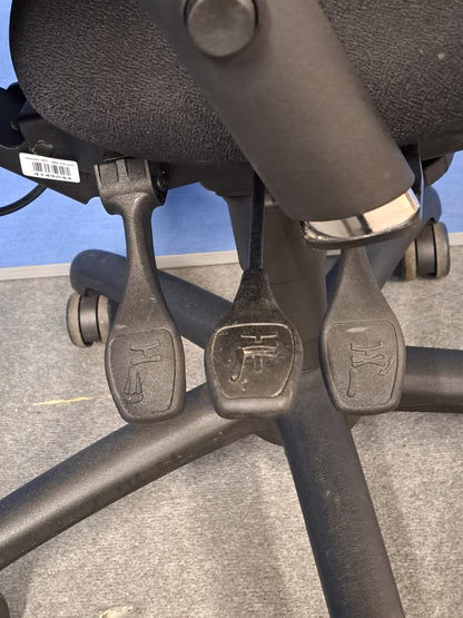 Adapt by Ergochair High Back Operators Armchair Black (used)