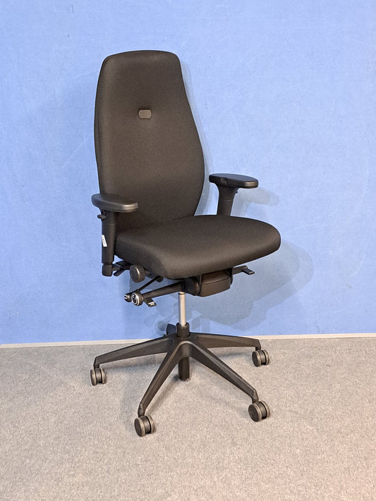 Posturite High Back Armchair Black (used)