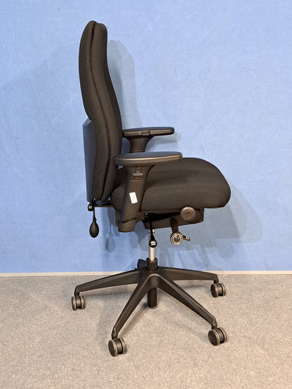 Posturite High Back Armchair Black (used)