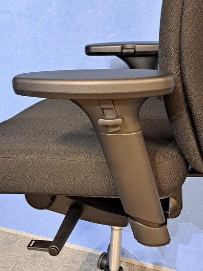 Posturite High Back Armchair Black (used)