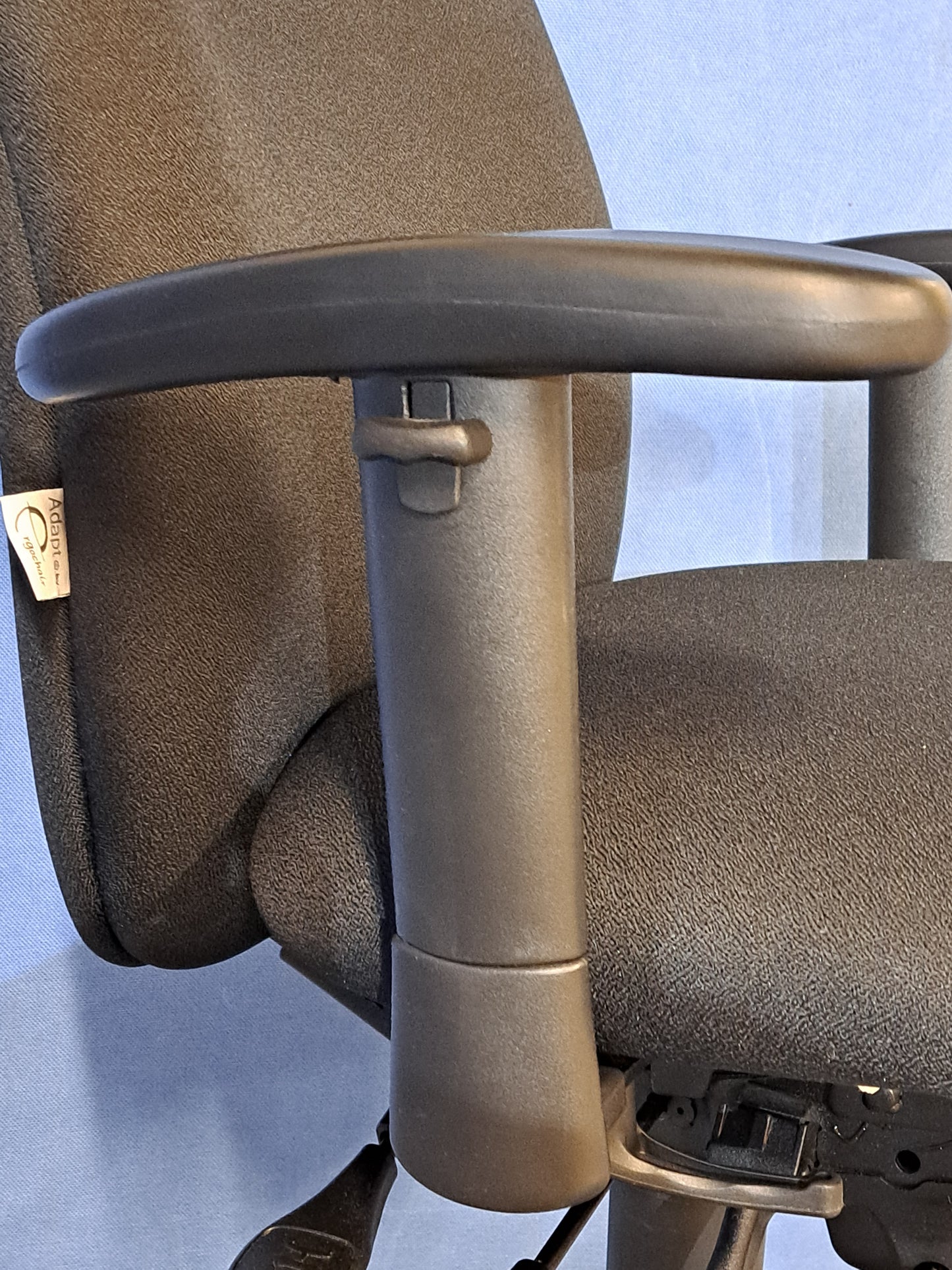 Adapt by Ergochair High Back Operators Armchair with Headrest - Black (used)