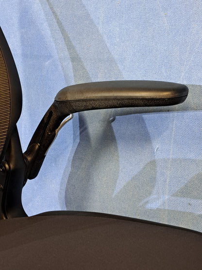Used Humanscale Diffrient World Mesh Back Operators Armchair with Black Padded Seat