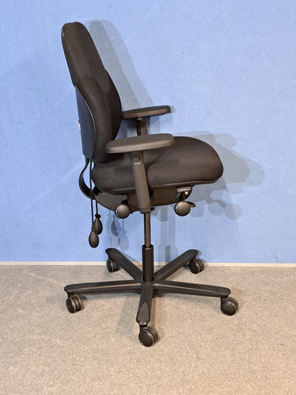 Orangebox Flo Mid Back Task Chair with Black Polyester Seat (Used)