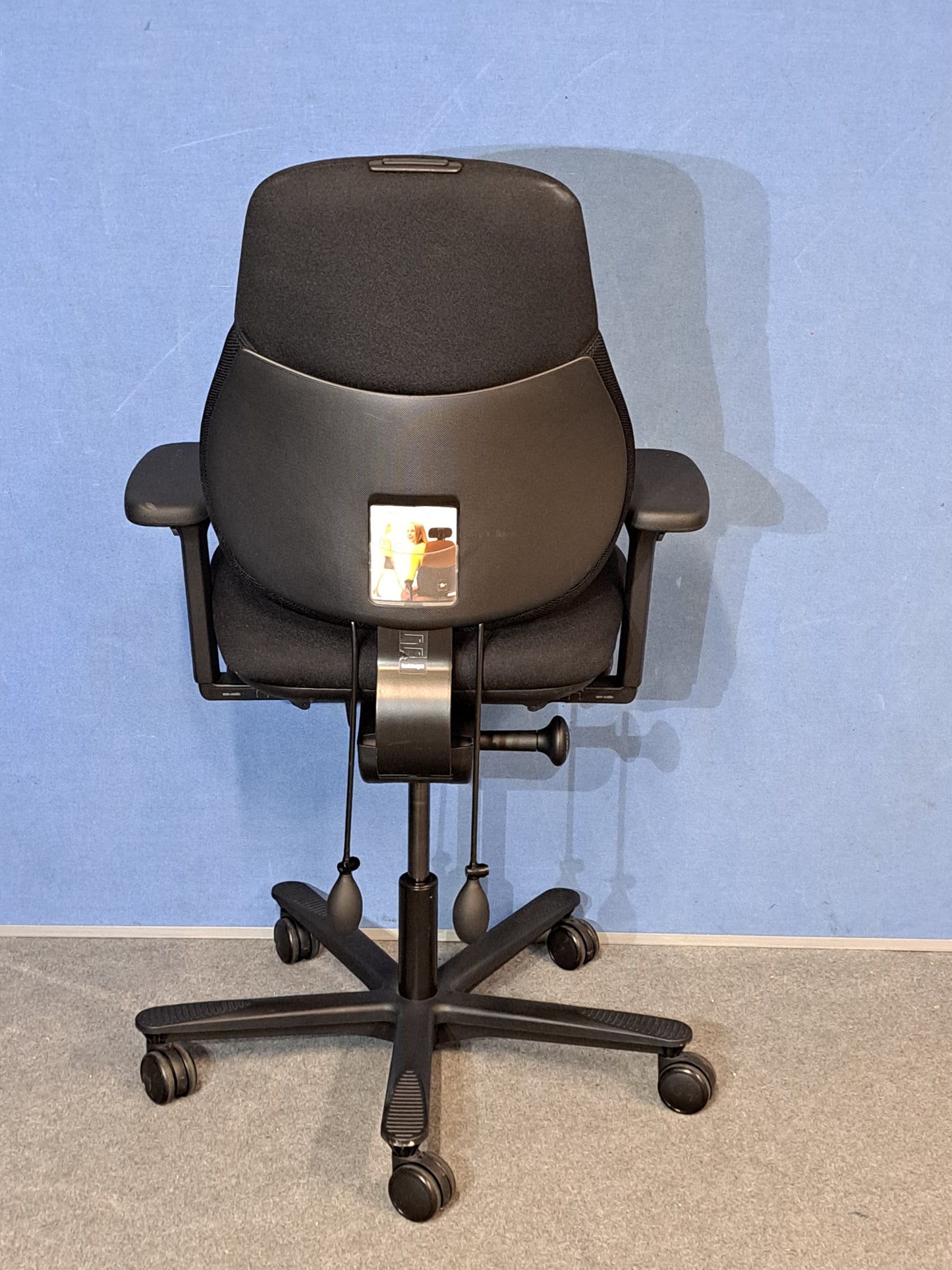 Orangebox Flo Mid Back Task Chair with Black Polyester Seat (Used)