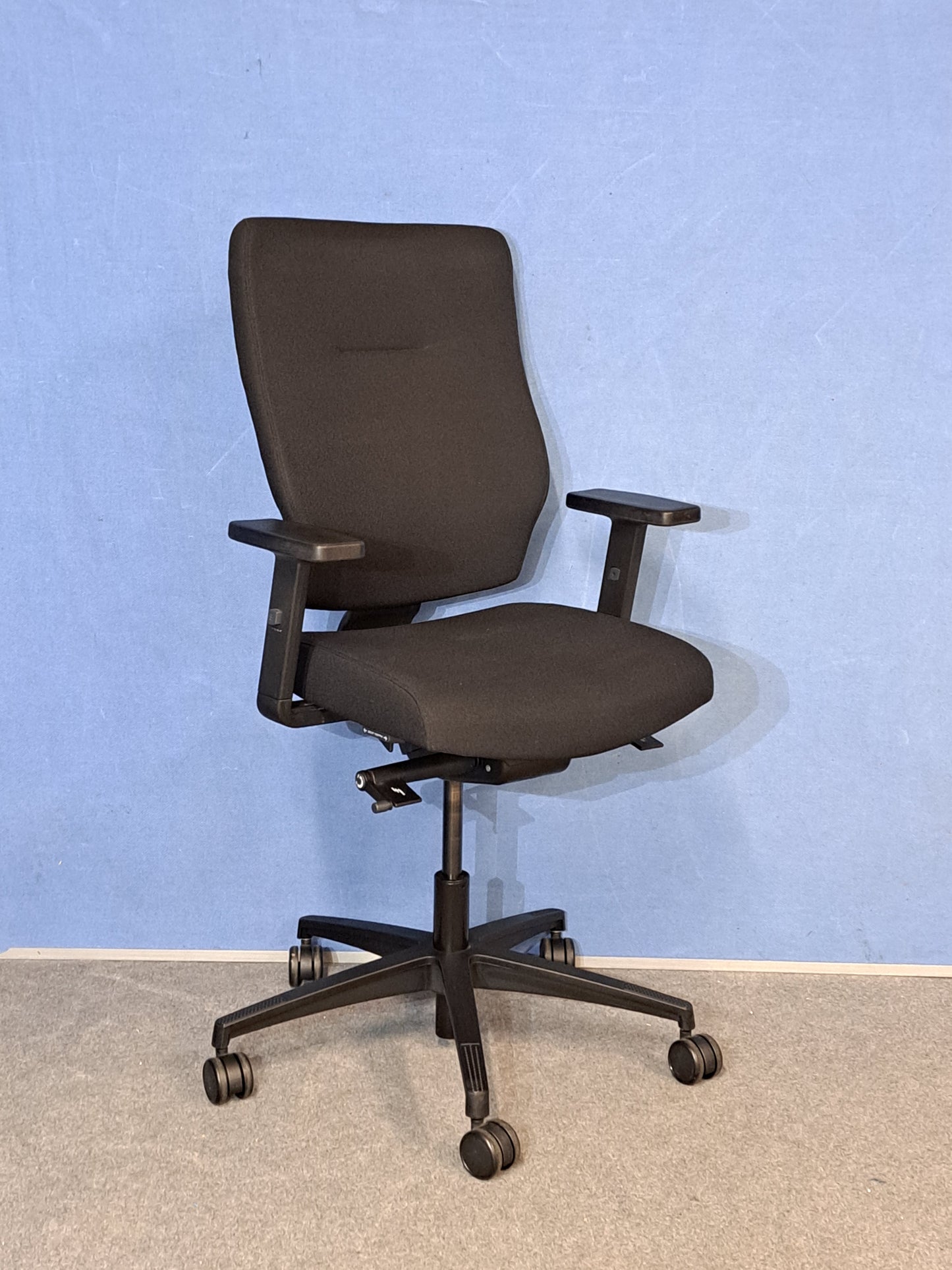 Used Connection Fully Adjustable Black Office Armchair