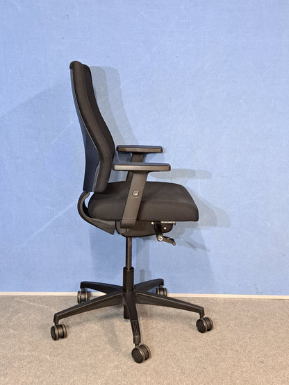 Used Connection Fully Adjustable Black Office Armchair