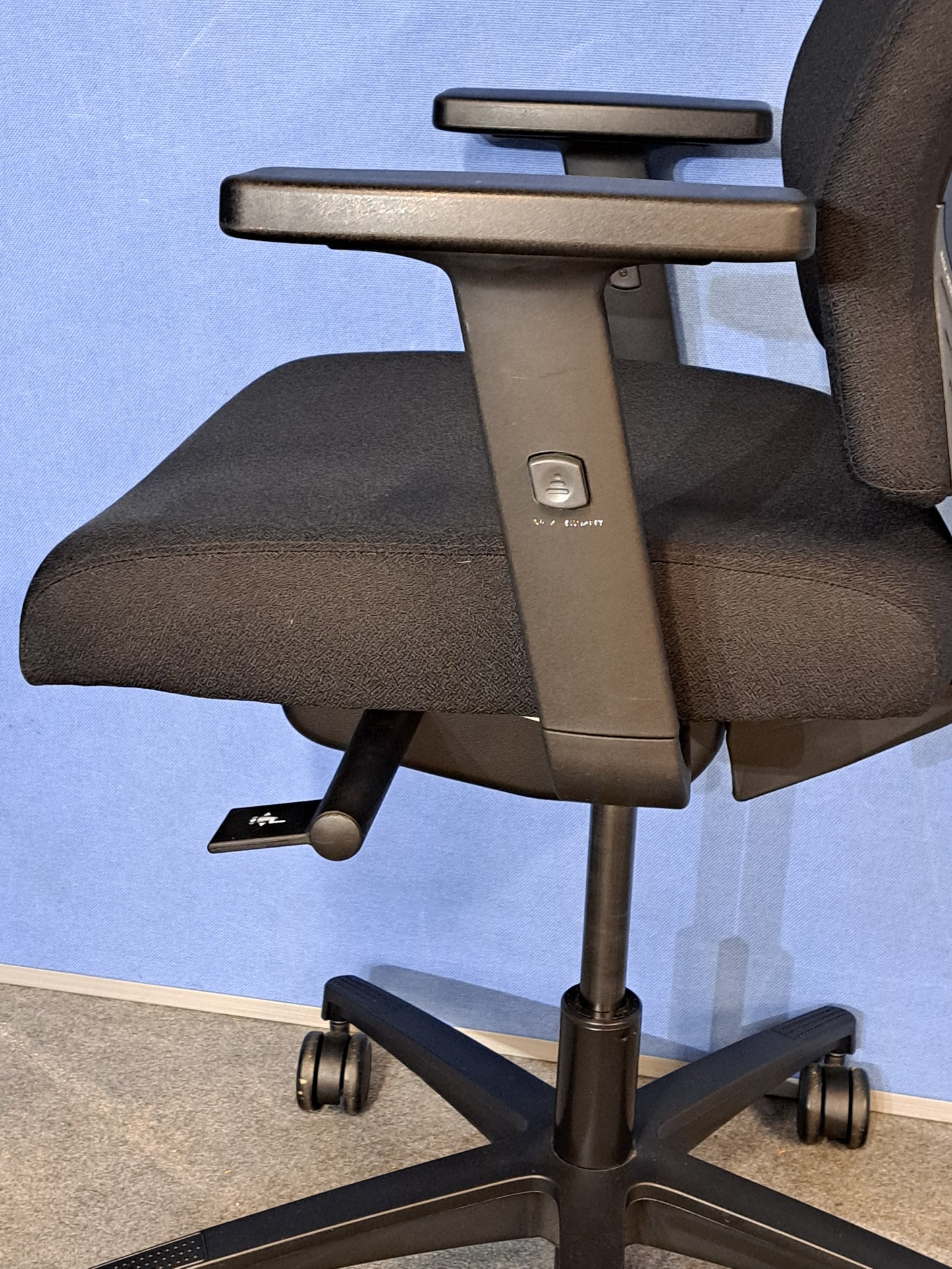 Used Connection Fully Adjustable Black Office Armchair