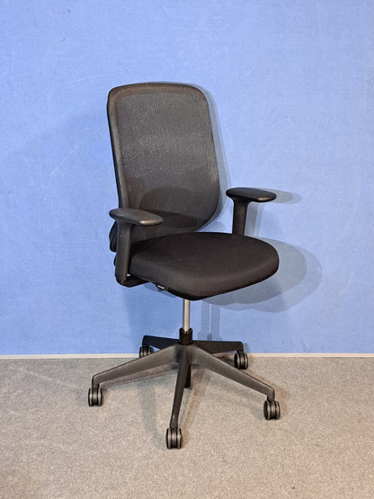 Orangebox Do Mesh Back Operators Armchair with Black Polyester Seat (Used)