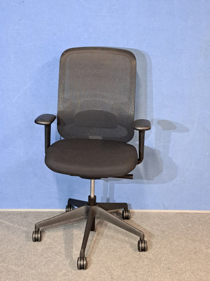 Orangebox Do Mesh Back Operators Armchair with Black Polyester Seat (Used)