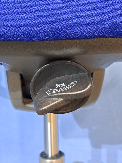 Giroflex G64 High Back Task Armchair Blue (Used)
