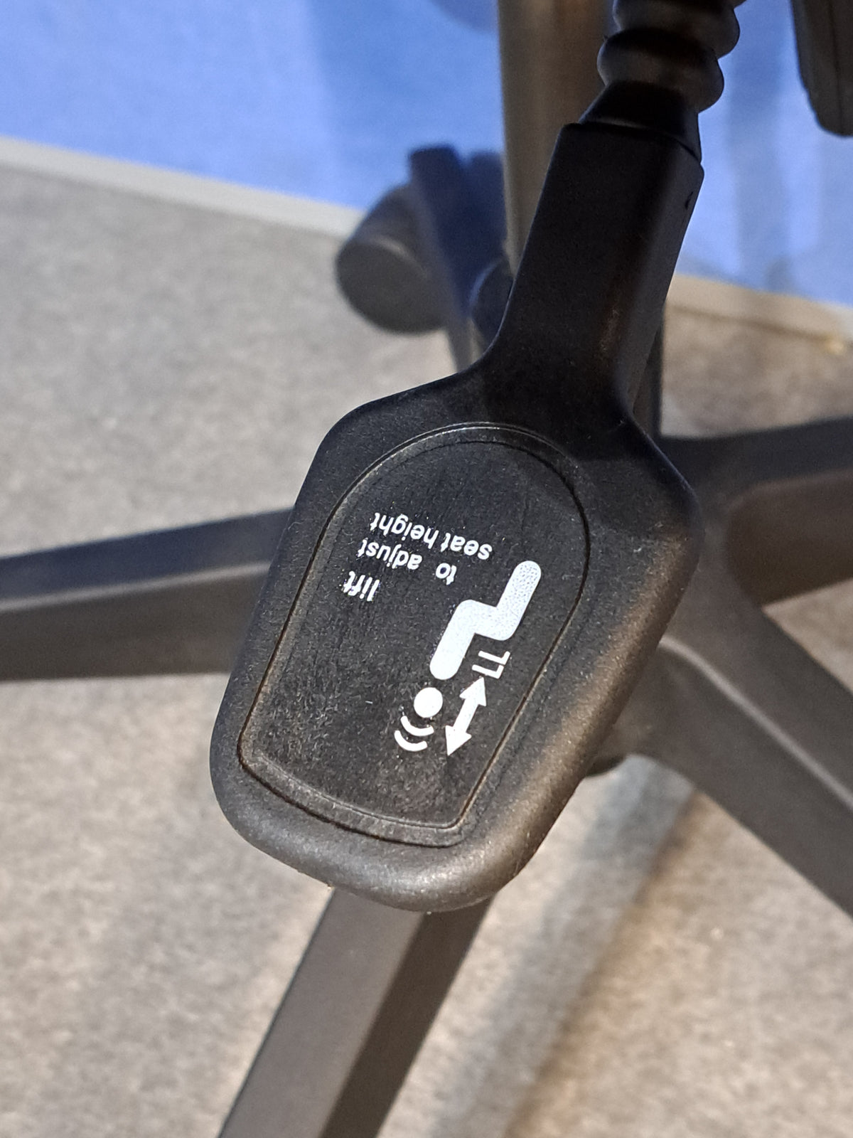 High Back Operators Armchair Black (Used)