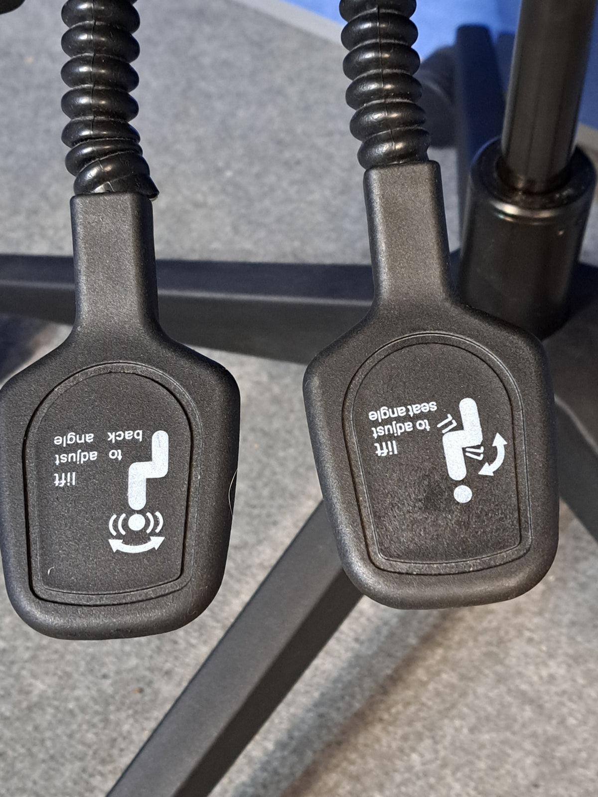 High Back Operators Armchair Black (Used)