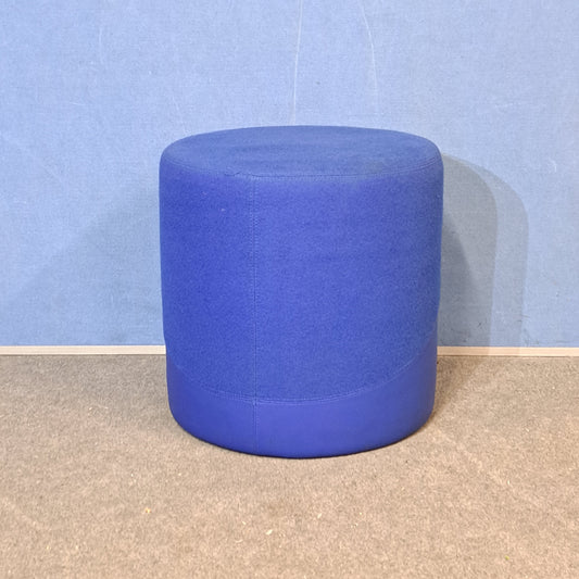 Boss Design Upholstered Breakout Stool Blue (used)
