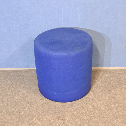 Boss Design Upholstered Breakout Stool Blue (used)