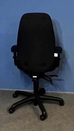Adapt by Ergochair Operators Armchair - High Back - Medium Seat - Black (used)