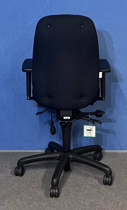 Adapt by Ergochair Operators Armchair - Medium Back - Medium Seat - Black (used)