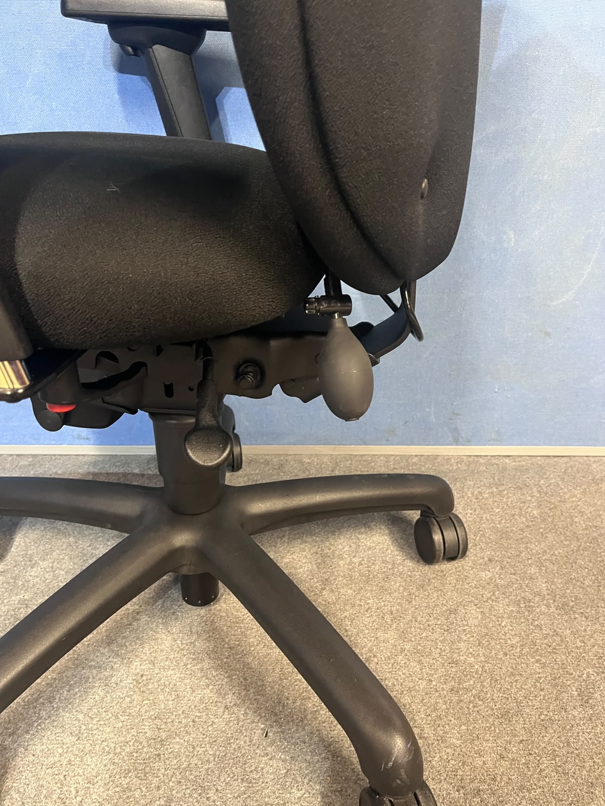 Adapt by Ergochair Operators Armchair High Back - Medium Seat - Headrest - Black (Used)